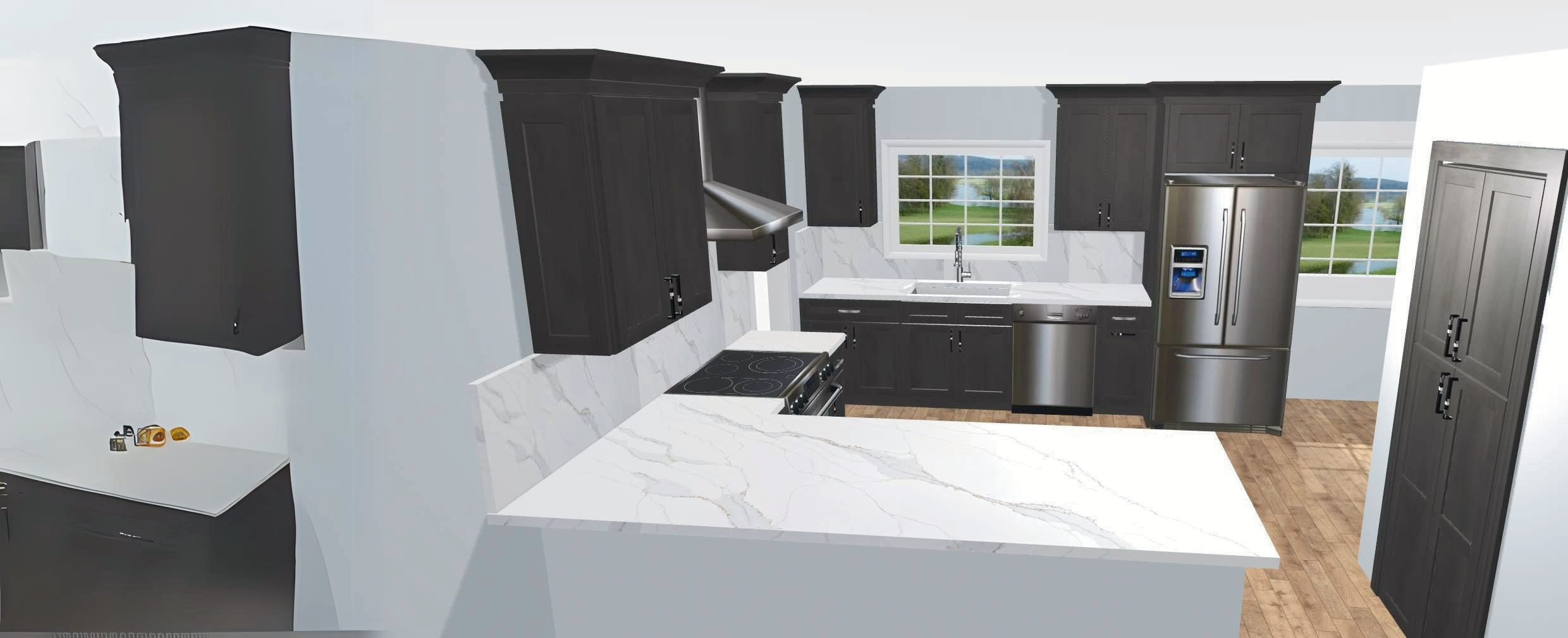 Contemporary Kitchen Remodel by Premier Cabinets and Countertops project photo